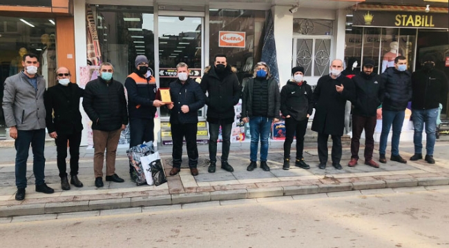 Ağadere esnafından vefa örneği