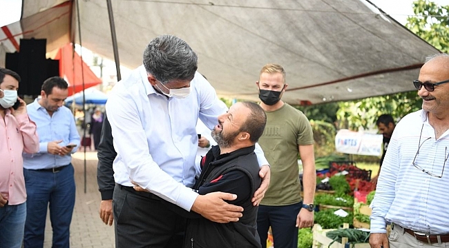 Kocaman Kartepe esnafıyla birlikte