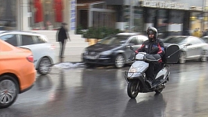 Kocaeli'de motokuryelere kar yağışı yasağı!