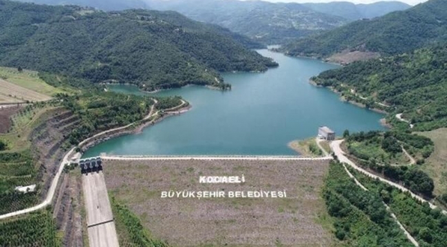 Kocaeli'deki barajlarda su seviyesi düşüyor