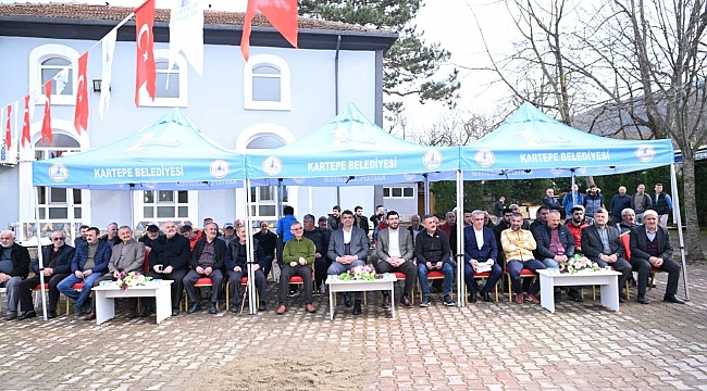 Maşukiye Soğuksu Camii sosyal tesisi hizmete açıldı