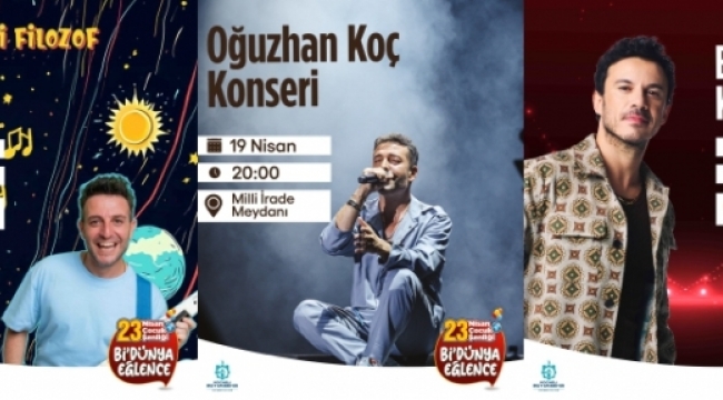 Kocaeli 23 Nisan’da Oğuzhan Koç ve Buray ile coşacak!