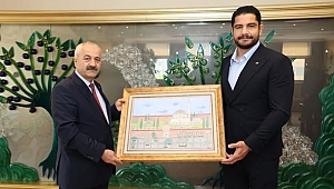 Türkiye Güreş Federasyonu Başkanı'ndan Büyükgöz'e özel ziyaret!