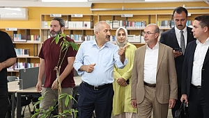 Başkan Büyükgöz mevkidaşına tecrübelerini paylaştı!