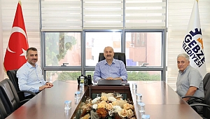 Başhekim İlyas Sarı’dan Başkan Büyükgöz’e veda ziyareti