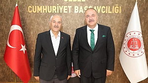 Başkan Büyükgöz’den Başsavcı Muslu’ya hayırlı olsun ziyareti!