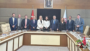 Gazi Meclis’te Dostluk Buluşması: Veysel Tipioğlu, Arnavutluk Heyetini Ağırladı