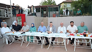 Veysel Tipioğlu, Pelitli Mahallesi’nde teşkilatla buluştu!