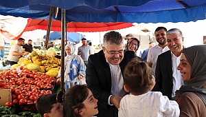 Vekil Tipioğlu’na Dilovası'nda yoğun ilgi!