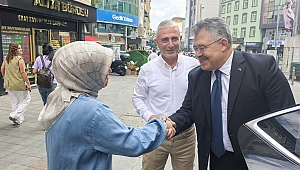Veysel Tipioğlu Gebze’de temaslarda bulundu