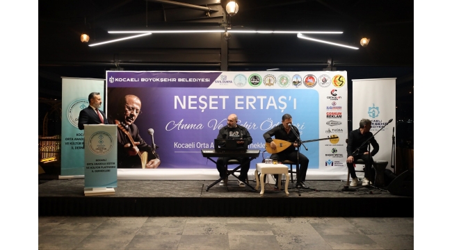 Neşet Ertaş Kocaeli’nde unutulmadı!