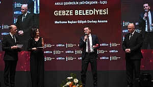 Gebze Belediyesi’ne Akıllı Şehir ödülü!