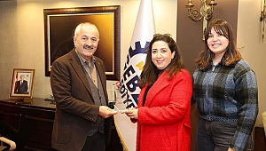 Başkan Büyükgöz, Kirazpınar Sağlık Ocağı ekibini belediyede ağırladı!