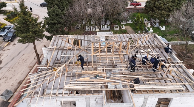 Kartepe’de Cenaze Hizmetleri Binası Yenileniyor