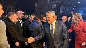 Veysel Tipioğlu’na Darıca’da hemşehrilerinden yoğun ilgi!