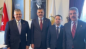 Tipioğlu'ndan Bakan Gürlek ve Çiftçi'ye ziyaret!