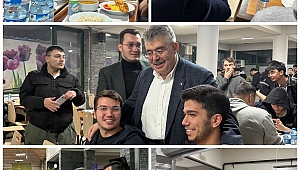 Vekil Tipioğlu Üniversiteli gençlerle iftar sofrasında buluştu!