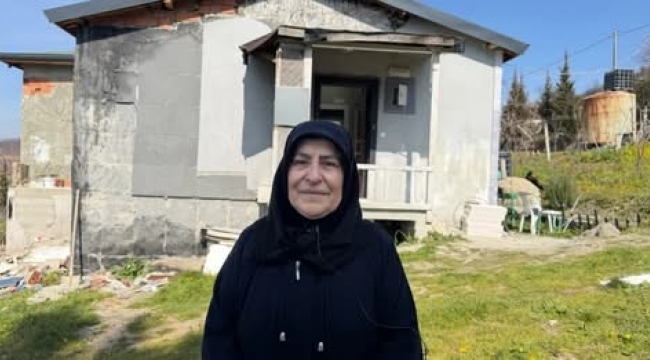 Büyükşehir Belediyesi yangınzede Aktekin ailesinin yanında