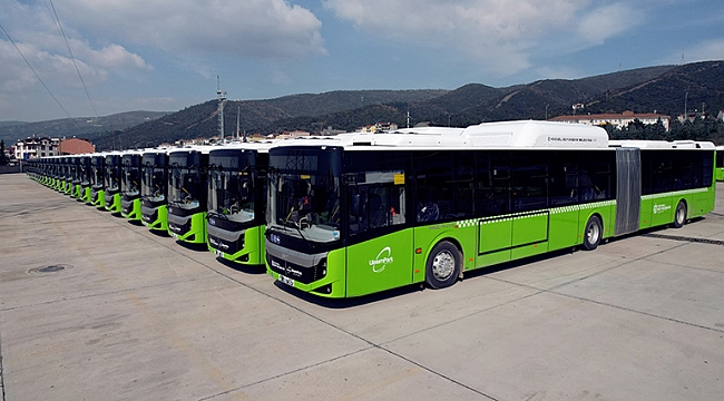 Kocaeli'de 55 yeni otobüs yola çıkıyor!
