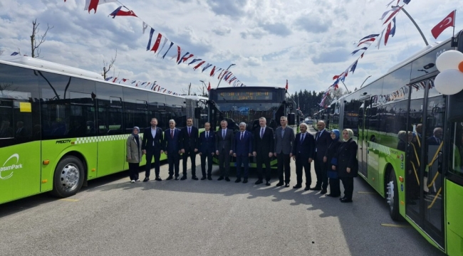 Kocaeli’de 55 yeni otobüs yollara çıktı!