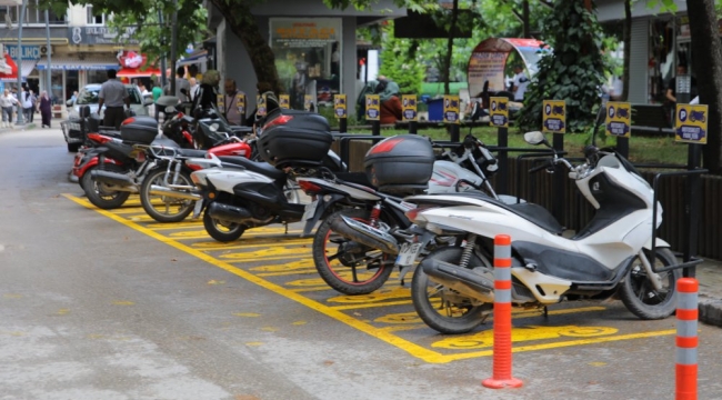 Kocaeli’in o İlçesinde motosikletler için yeni park alanları ayrıldı!