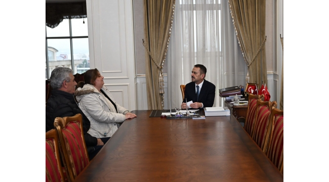 Vali Aktaş'ın kapısı herkese açık!