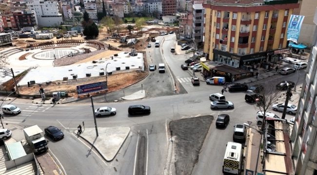 Büyükşehir bir kavşağı daha bitiriyor