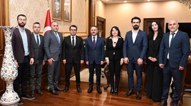 Veterinerler Odası’ndan Vali Aktaş’a ziyaret