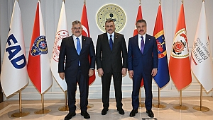 Tipioğlu’ndan İçişleri Bakanı Çifçi’ye ziyaret!